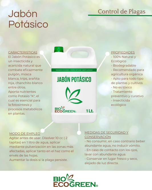 Jabón Potásico 1 Lt