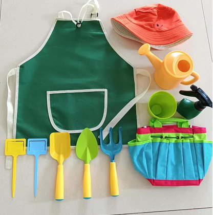 Kit Set de Herramientas de Jardín Niños Pro 12 Pcs
