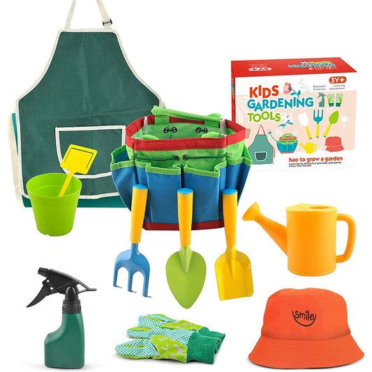 Kit Set de Herramientas de Jardín Niños Pro 12 Pcs
