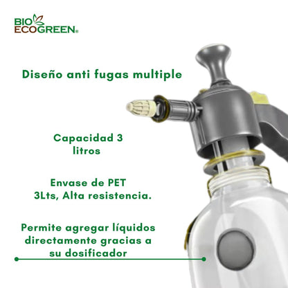 Pulverizador Espuma y Líquidos. 3Lt